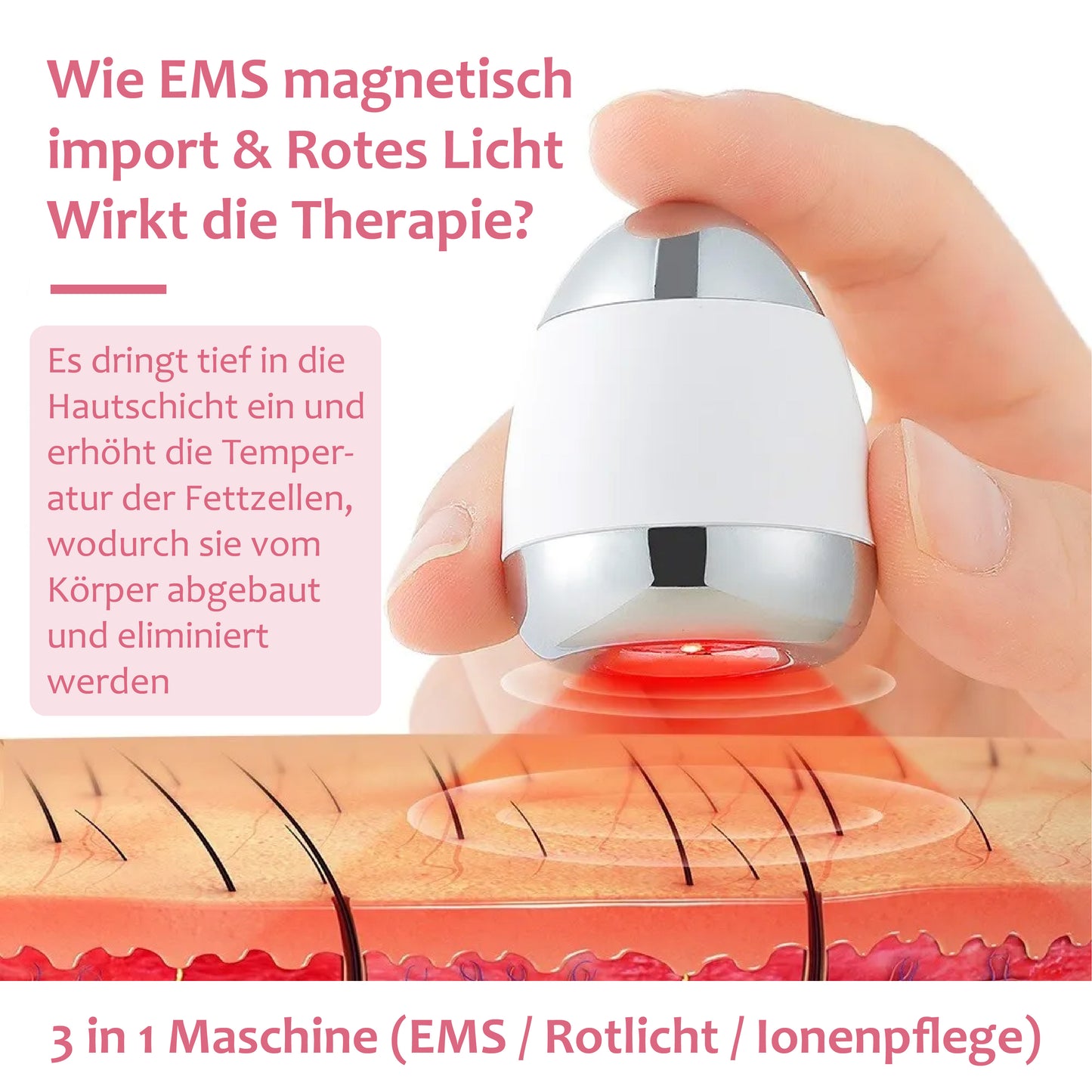 All-in-One Rotlichttherapie VerjüngungHaut Massager