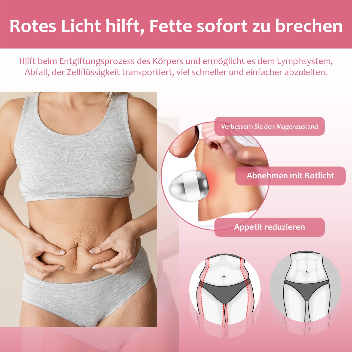 All-in-One Rotlichttherapie VerjüngungHaut Massager